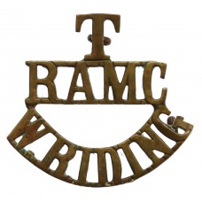 Royal Army Medical Corps Territorials West Riding Divisional Field Ambulance (T/RAMC/W.RIDING) Shoulder Title