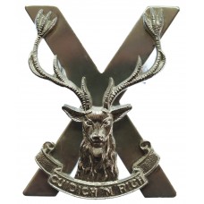 Highland Brigade Anodised (Staybrite) Cap Badge