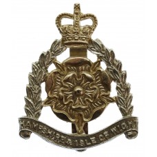 Hampshire & Isle of Wight Territorials Anodised (Staybrite) Cap Badge