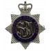 Sovereign Base Areas Police, Cyprus Enamelled Cap Badge - Queen's Crown