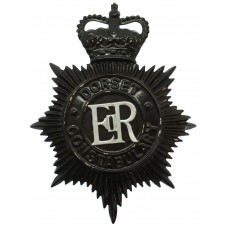 Dorset Constabulary Night Helmet Plate - Queen's Crown
