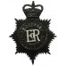 Dorset Constabulary Night Helmet Plate - Queen's Crown