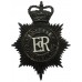 Dorset Constabulary Night Helmet Plate - Queen's Crown