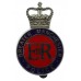 Greater Manchester Police Enamelled Cap Badge - Queen's Crown