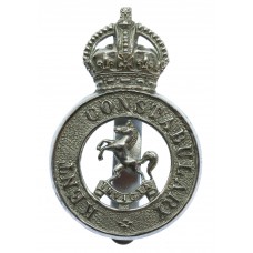 Kent Constabulary Cap Badge - King's Crown