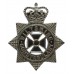 Wiltshire Constabulary Small Star Helmet Plate/Cap Badge - Queen's Crown