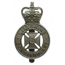 Wiltshire Constabulary Cap Badge - Queen's Crown