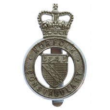 Norfolk Constabulary Cap Badge - Queen's Crown