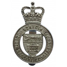 Norfolk Joint Special Constabulary Cap Badge - Queen's Crown