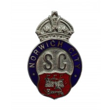 Norwich City Police Special Constabulary Enamelled Lapel Badge - King's Crown