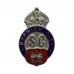 Norwich City Police Special Constabulary Enamelled Lapel Badge - King's Crown