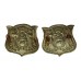 Pair of Norwich City Police White Metal Collar Badges