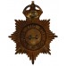 Norwich City Police Night Helmet Plate - King's Crown