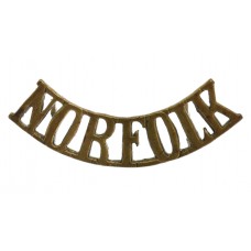 Norfolk Regiment (NORFOLK) Shoulder Title