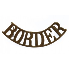 Border Regiment (BORDER) Shoulder Title