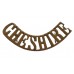 Cheshire Regiment (CHESHIRE) Shoulder Title