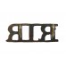 Royal Irish Rifles (R.I.R.) Shoulder Title