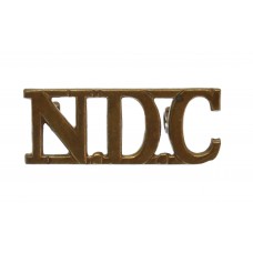 National Defence Company (N.D.C.) Shoulder Title