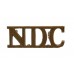 National Defence Company (N.D.C.) Shoulder Title