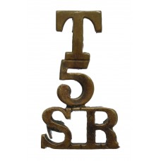 5th Territorial Bn. Cameronians (Scottish Rifles) (T/5/SR) Shoulder Title