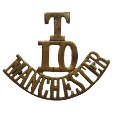 10th Territorial Bn. Manchester Regiment (T/10/MANCHESTER) Shoulder Title