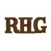 Royal Horse Guards (RHG) Shoulder Title