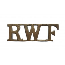 Royal Welsh Fusiliers (R.W.F.) Shoulder Title