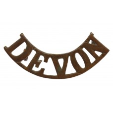 Devonshire Regiment (DEVON) Shoulder Title