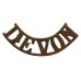 Devonshire Regiment (DEVON) Shoulder Title