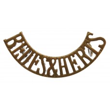 Bedfordshire & Hertfordshire Regiment (BEDFS&HERTS) Shoul