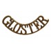 Gloucestershire Regiment (GLOSTER) Shoulder Title