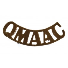 Queen Mary's Army Auxiliary Corps (Q.M.A.A.C.) Shoulder Title