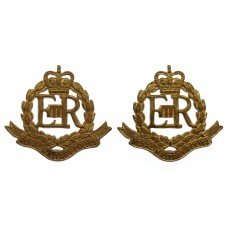 Pair of Royal Military Police (R.M.P.) Collar Badges - Queen's Cr