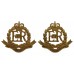 Pair of Royal Military Police (R.M.P.) Collar Badges - Queen's Crown