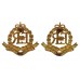 Pair of Royal Military Police (R.M.P.) Collar Badges - Queen's Crown