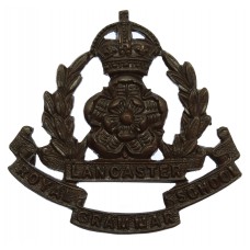 Royal Grammar School Lancaster C.C.F. Cap Badge - King's Crown