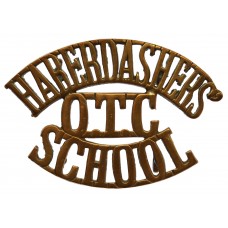 Haberdashers' School O.T.C. (HABERDASHERS'/O.T.C./SCHOOL) Shoulder Title