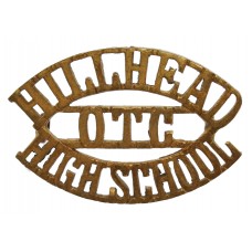 Hillhead High School O.T.C. (HILLHEAD/OTC/HIGH SCHOOL) Shoulder T