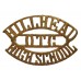 Hillhead High School O.T.C. (HILLHEAD/OTC/HIGH SCHOOL) Shoulder Title