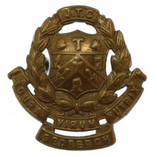 Sedbergh School J.T.C. Cap Badge