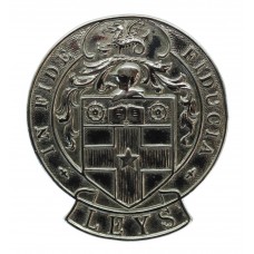 Leys School, Cambridge O.T.C. Chrome Cap Badge