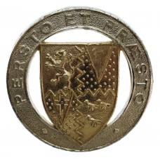 Stowe School, Buckinghamshire C.C.F. Anodised (Staybrite) Cap Badge