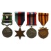 1908 IGS (North West Frontier 1935) and WW2 Prisoner of War Medal Group of Four - L.Cpl. S. Hall, 7th Bn. Royal Northumberland Fusiliers (Previously Duke of Wellington's Regiment).