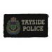 Tayside Police Cloth Patch Badge (Small Type)