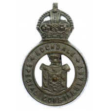 Rochdale Special Constabulary Cap Badge - King's Crown