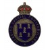 Reading Special Constabulary Enamelled Cap/Lapel Badge - King's Crown