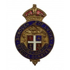 Borough of Luton Special Constabulary Enamelled Lapel Badge
