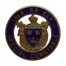 Isle of Ely Special Constable Enamelled Lapel Badge