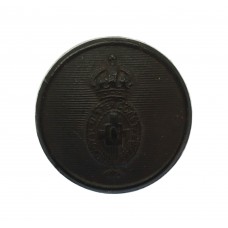 Royal Ulster Constabulary Transitional Hand on Cross Black Button c.1922-23 (25mm)