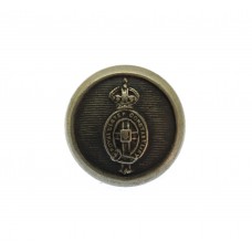 Royal Ulster Constabulary Transitional Hand on Cross White Metal Button c.1922-23 (16mm)